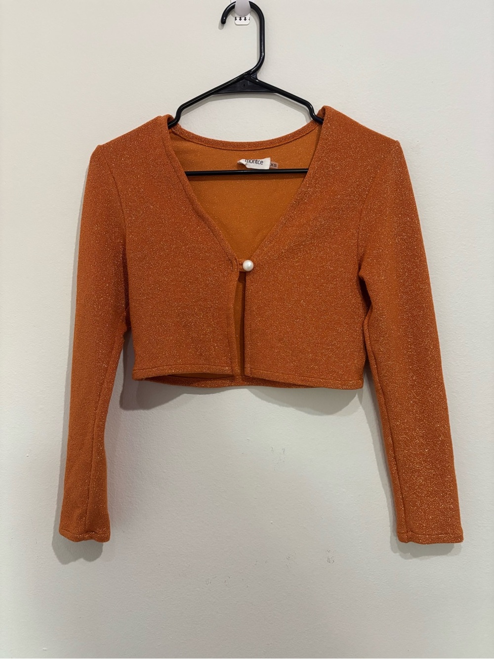 Montce Coverup metallic orange Size XS